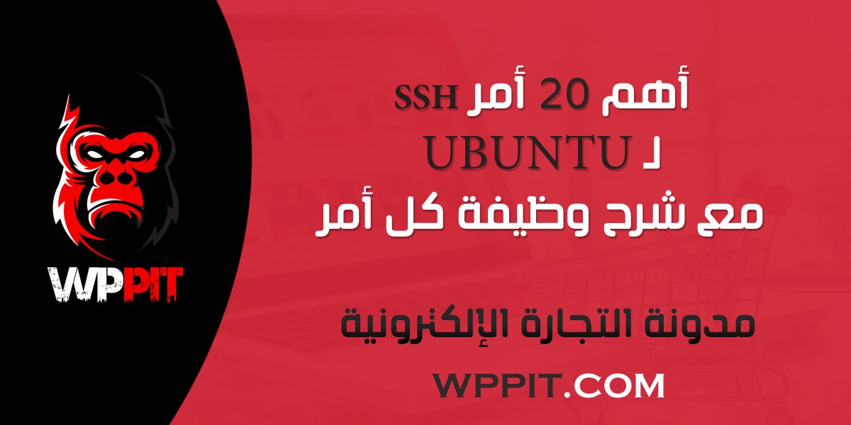 أهم 20 أمر SSH لـ Ubuntu مع شرح وظيفة كل أمر - wppit