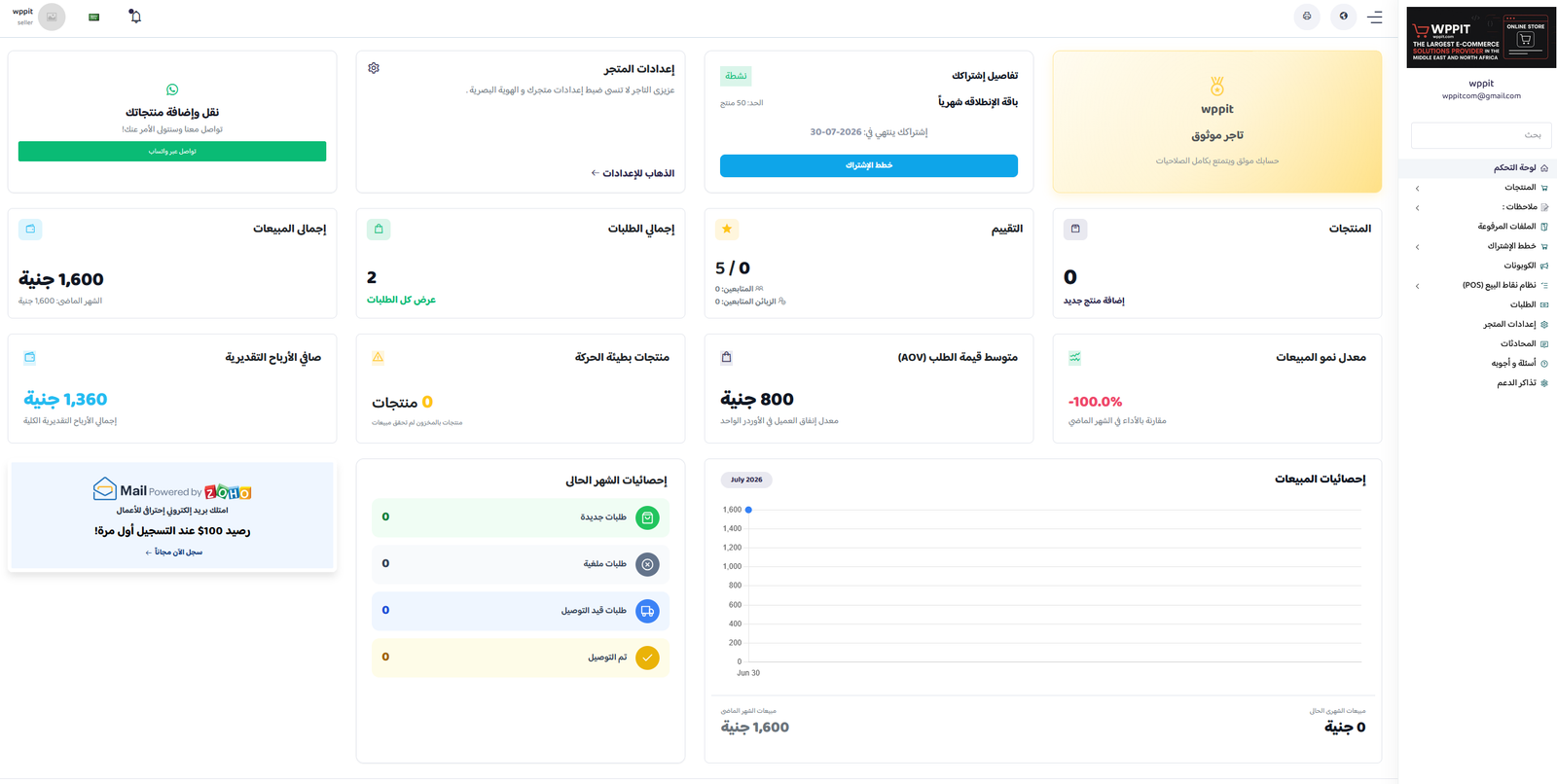 SaaS Ecommerce MultiVendor Prime 2026 SaaS Ecommerce MultiVendor Prime - الصورة 6