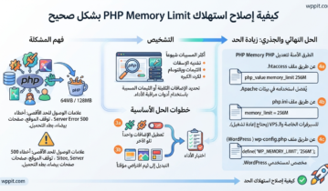 كيفية إصلاح استهلاك PHP Memory Limit بشكل صحيح