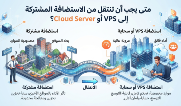 متى يجب أن تنتقل من الاستضافة المشتركة إلى VPS أو Cloud Server؟